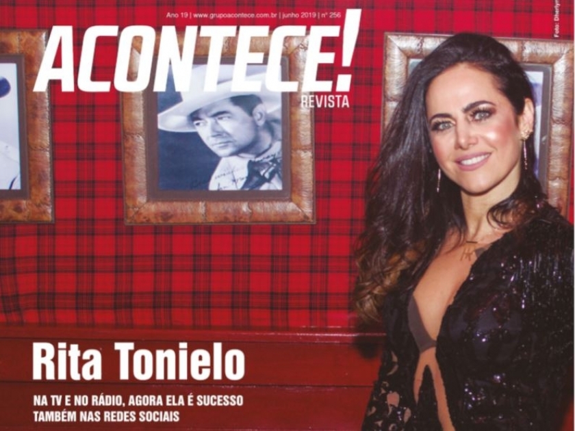 Rita Tonielo - Na TV e no rádio, agora ela é sucesso também nas redes sociais.